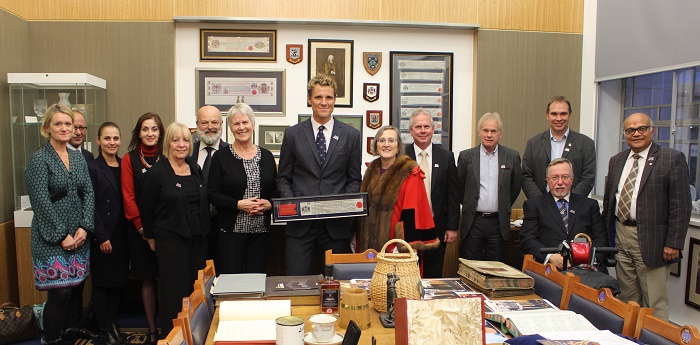 LRSC James Cracknell freedom of London