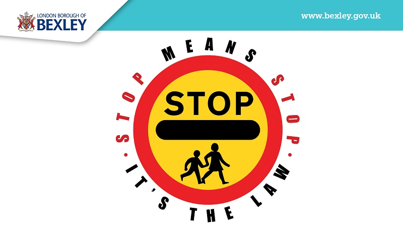 Bexley stop means stop logo