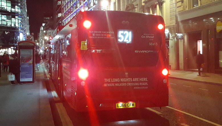 City of London bus campaign 2