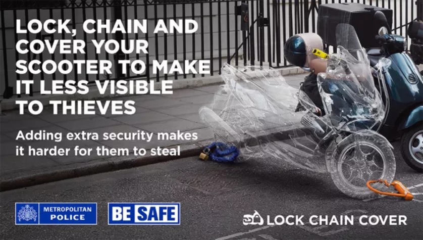 Met Police motorcycle campaign