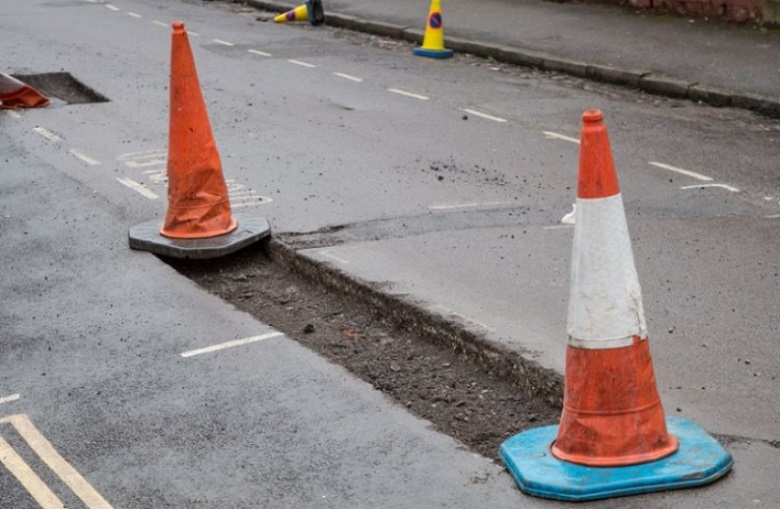 Pothole road AIA LRSC