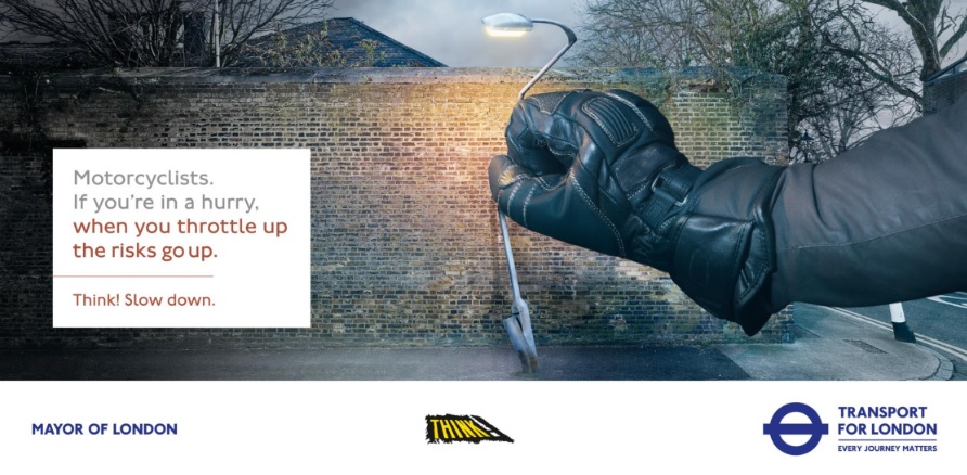 TfL motorcycling campaign LRSC