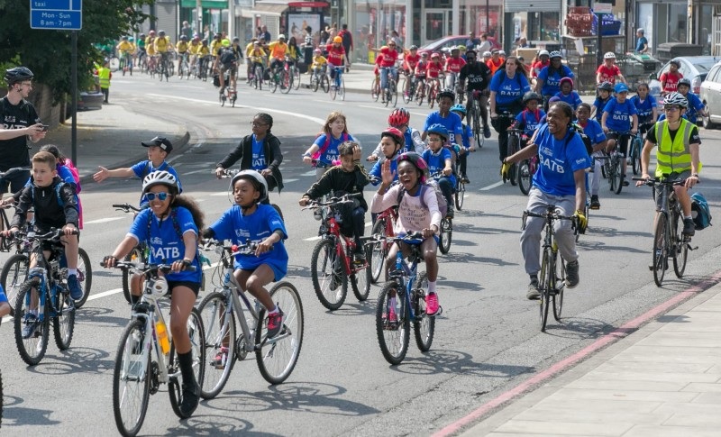 Hackney bike around the borough 2018