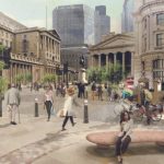 An artist's impression of Bank Junction